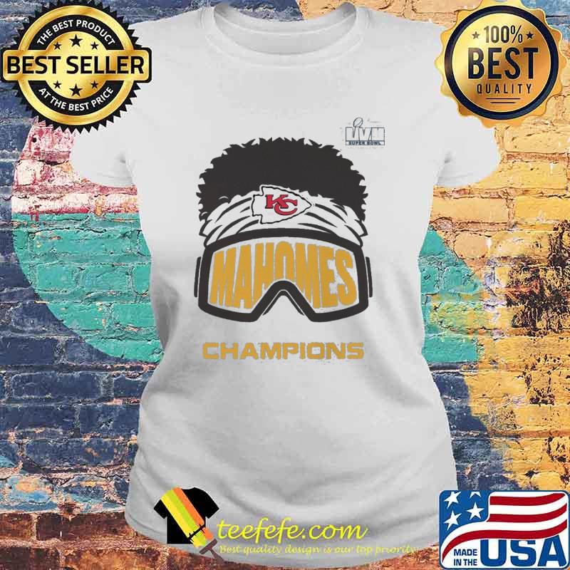 Mahomes super bowl LVII champions Kansas city Chiefs s Laides tee Mahomes super bowl LVII champions Kansas city Chiefs s Laides tee
