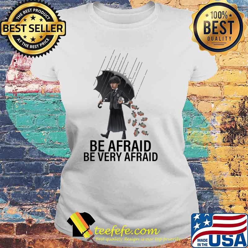 Melanin Apparels- Be Afraid be very afraid s Laides tee Melanin Apparels- Be Afraid be very afraid s Laides tee