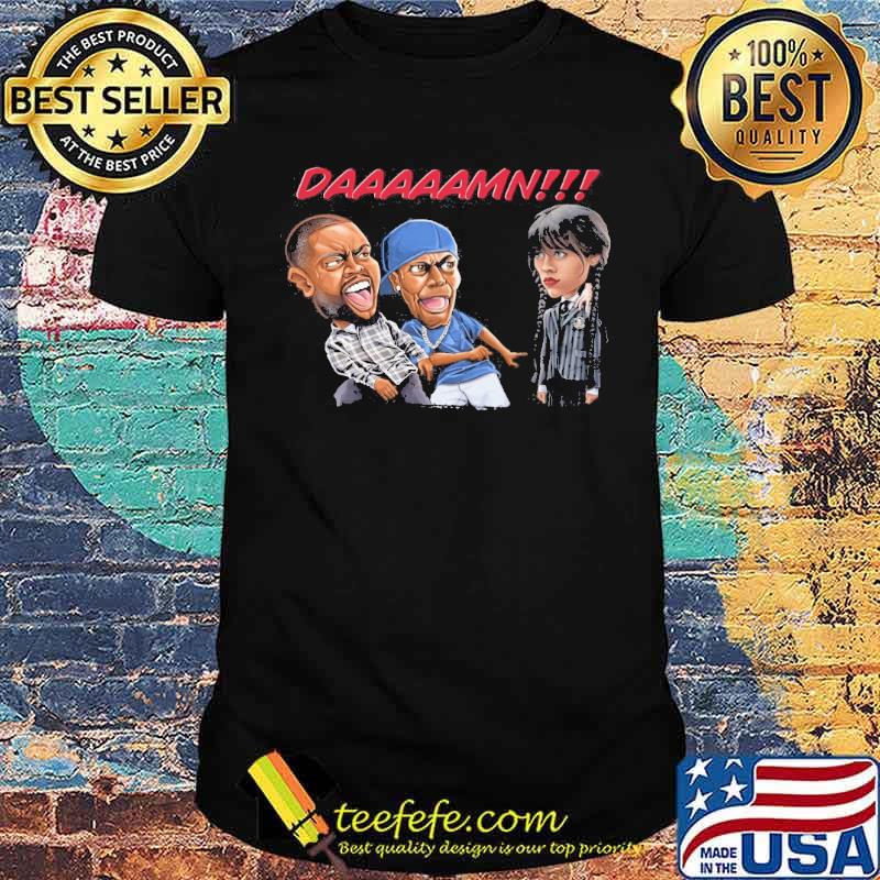 Melanin Apparels- Daaaaaaaaamn Tupac Shakur and Wednesday shirt Melanin Apparels- Daaaaaaaaamn Tupac Shakur and Wednesday shirt