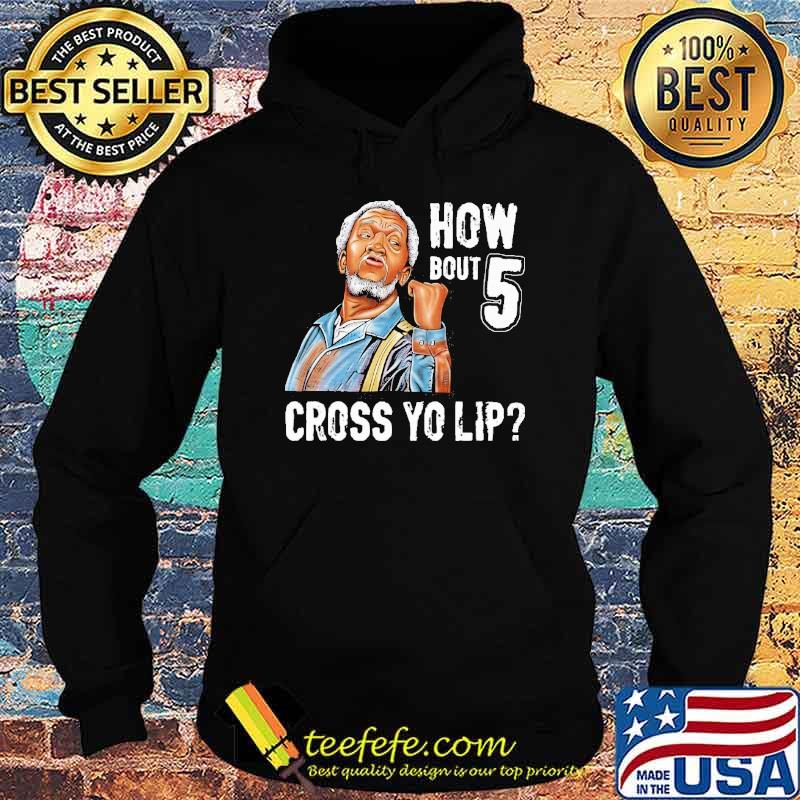Melanin Apparels- How About 5 cross yo lip s Hoodie Melanin Apparels- How About 5 cross yo lip s Hoodie