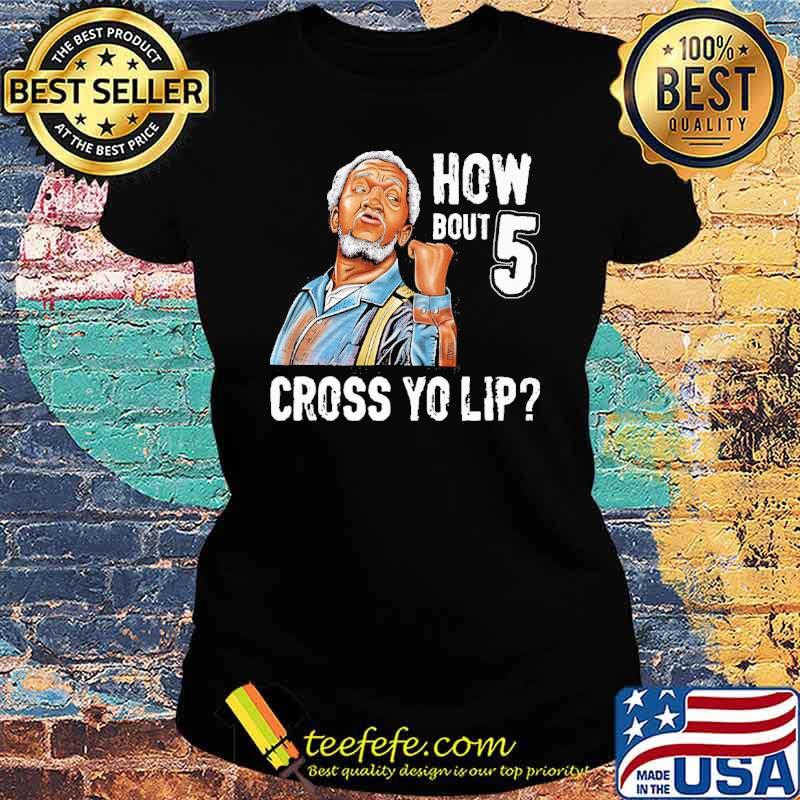 Melanin Apparels- How About 5 cross yo lip s Ladies tee Melanin Apparels- How About 5 cross yo lip s Ladies tee