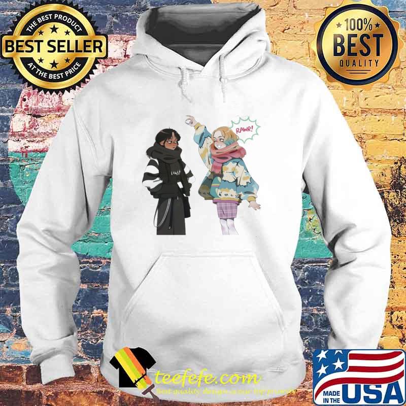 Melanin Apparels wednesday' and Enid Sinclair Netflix rawr s Hoodie Melanin Apparels wednesday' and Enid Sinclair Netflix rawr s Hoodie