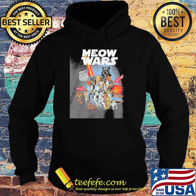 Meow wars Star wars film movie s Hoodie Meow wars Star wars film movie s Hoodie