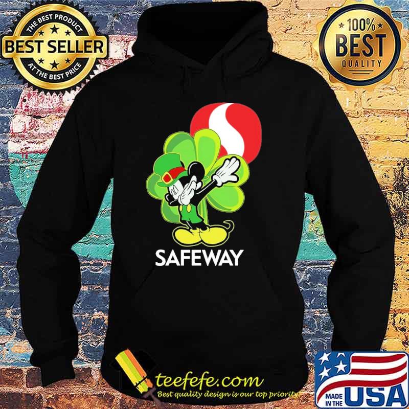 Mickey dabbing Safeway St.Patrick's day shirt Mickey dabbing Safeway St.Patrick's day shirt