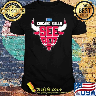 NBA Chicago Bulls See red shirt