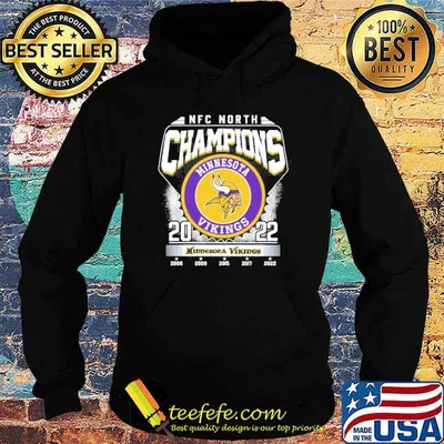NFC North champions minnesota vikings 2022 shirt