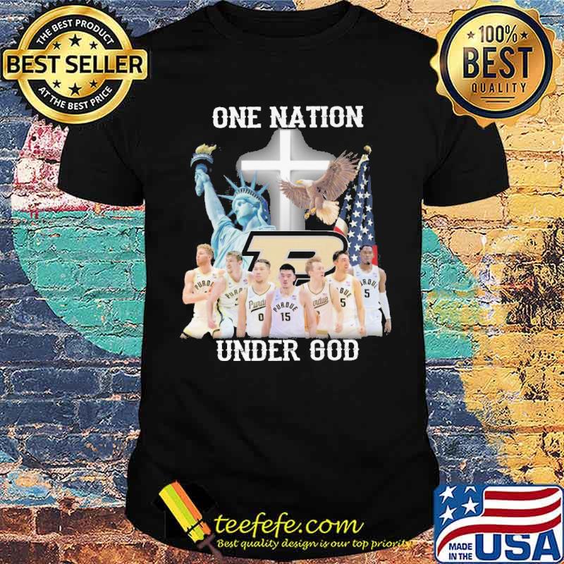 One nation under god Purdue America flag s Unisex One nation under god Purdue America flag s Unisex