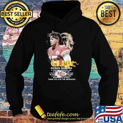 Patrick Mahomes goat super bowl champion thank you for the memories shirt