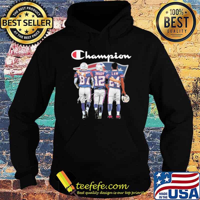 Patriots champion Brady Law signatures s Hoodie Patriots champion Brady Law signatures s Hoodie