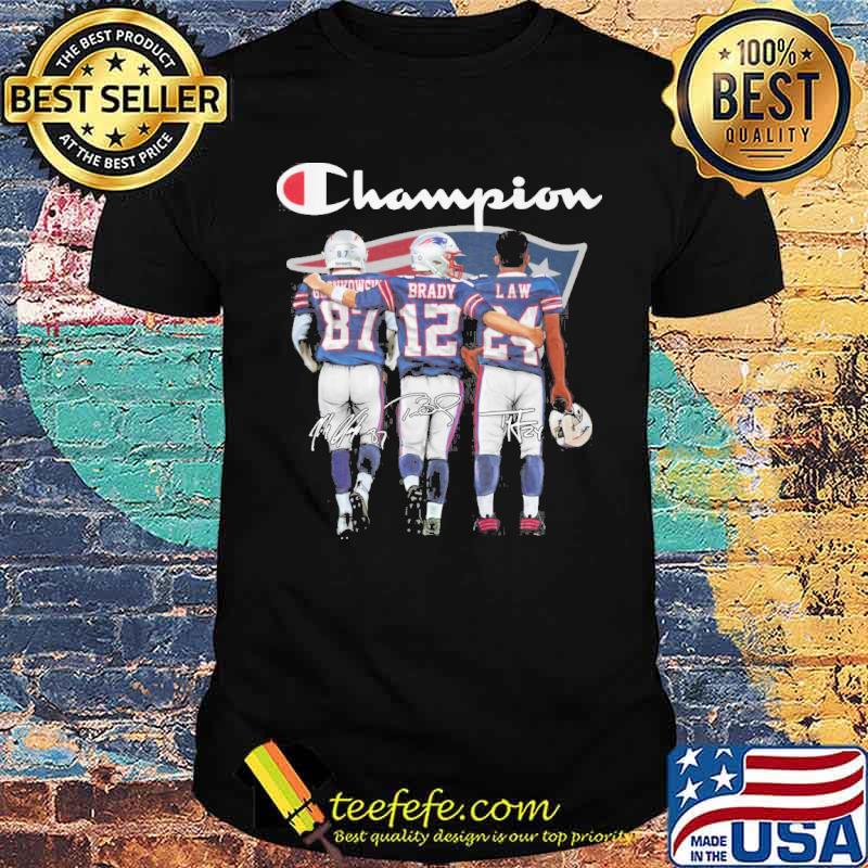 Patriots champion Brady Law signatures shirt Patriots champion Brady Law signatures shirt