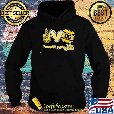 Peace love Dollar General love heart shirt