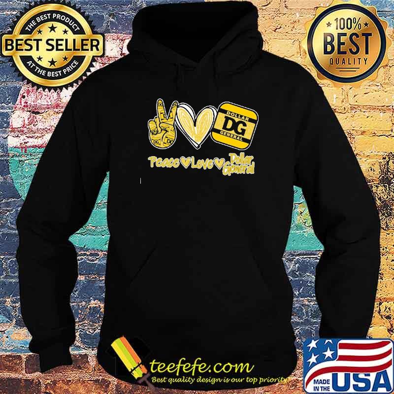 Peace love Dollar General love heart shirt