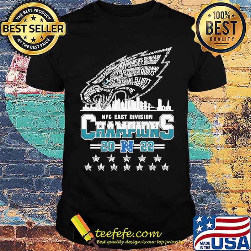 Philadelphia Eagles NFC East division champions 2022 shirt - Teefefe  Premium ™ LLC