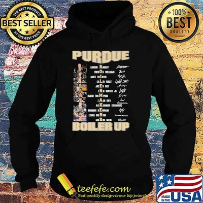 Purdue Boiler up Makers Carron Barrett Trevion Williams signatures shirt