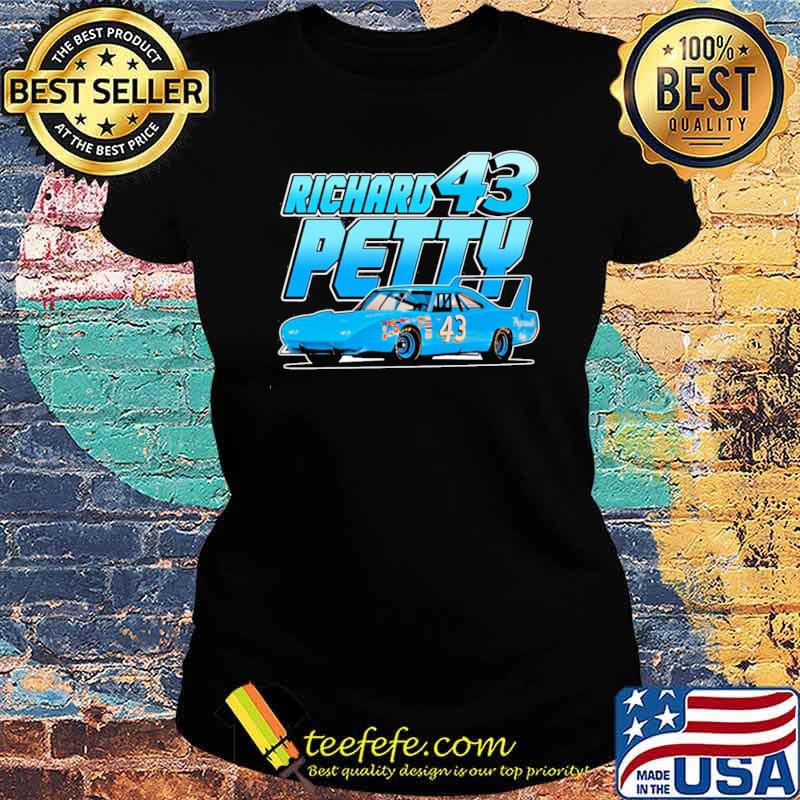 Richard 43 Peety Racing Car Game Shirt Ladies tee Richard 43 Peety Racing Car Game Shirt Ladies tee