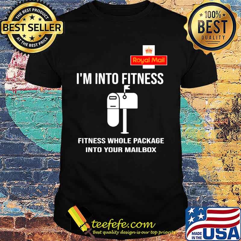 Royal Mail I'm into fitness fitness whole package into your mail box s Unisex Royal Mail I'm into fitness fitness whole package into your mail box s Unisex