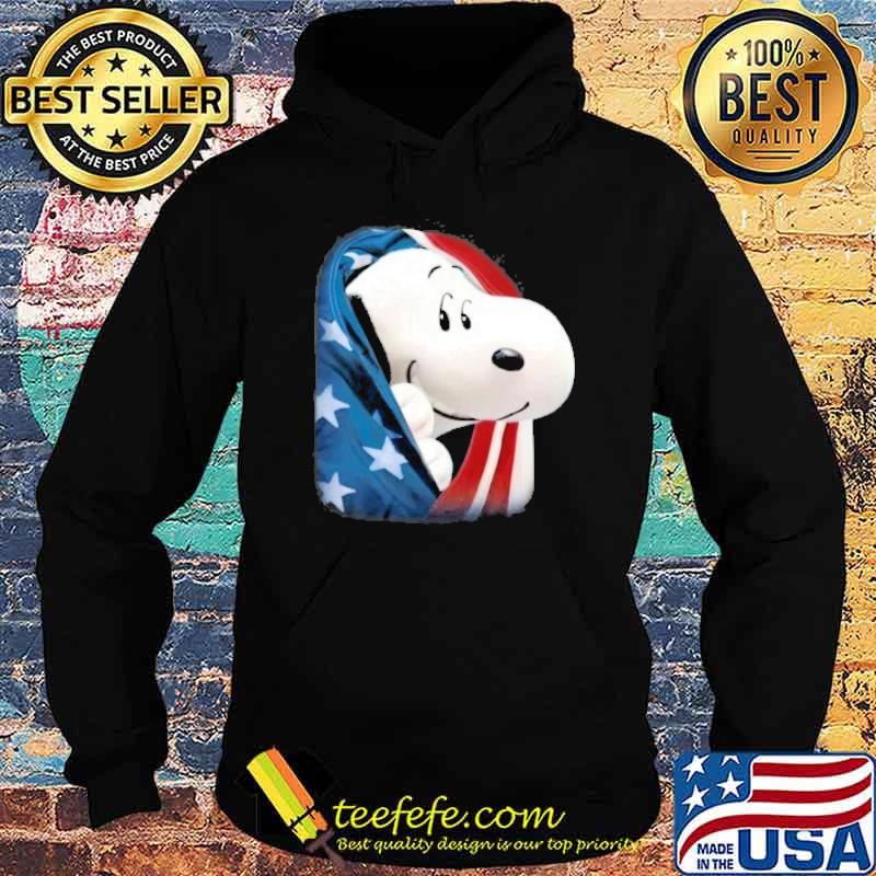 Snoopy America flag veteran s Hoodie Snoopy America flag veteran s Hoodie