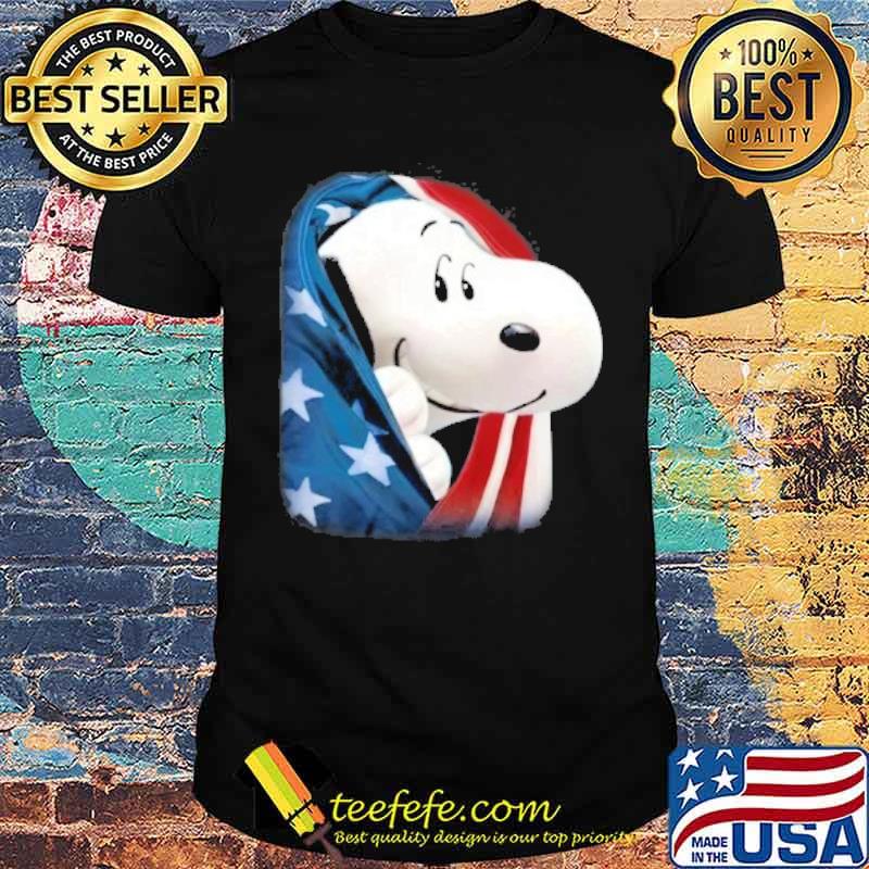 Snoopy America flag veteran shirt Snoopy America flag veteran shirt