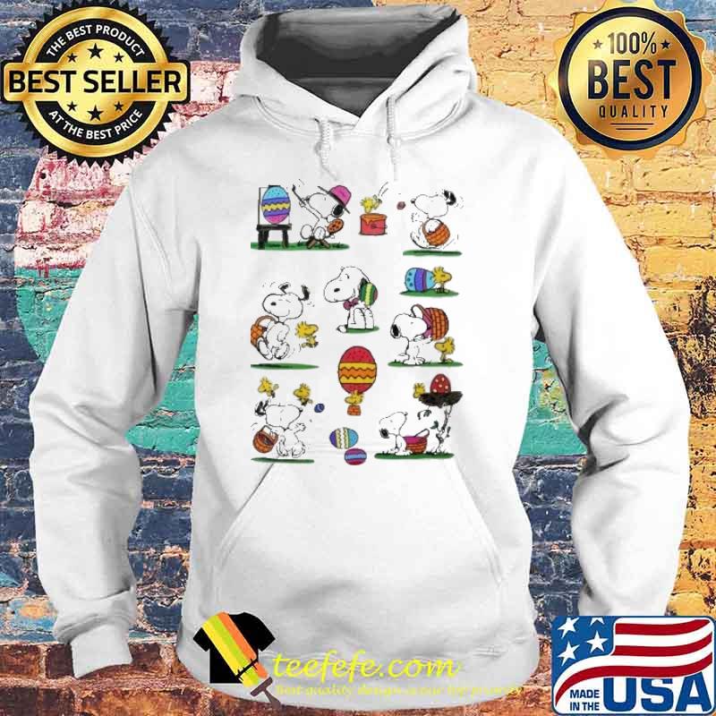 Snoopy and woodstocks playing Easter s Hoodie Snoopy and woodstocks playing Easter s Hoodie