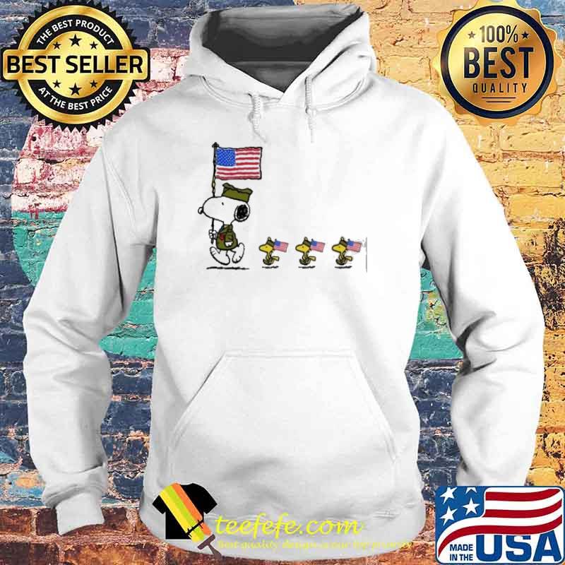 Snoopy and woodstocks Veteran American flag s Hoodie Snoopy and woodstocks Veteran American flag s Hoodie
