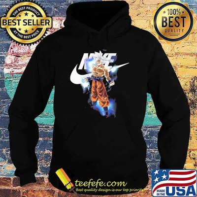 Son Goku Nike cartoon shirt