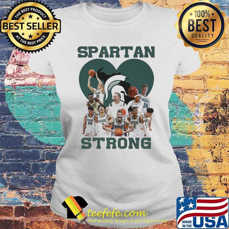 Spartan strong heart player s Laides tee Spartan strong heart player s Laides tee