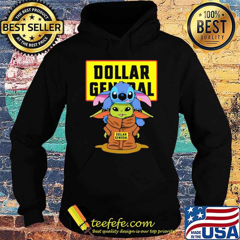 Stitch and Baby yoda Dollar General shirt