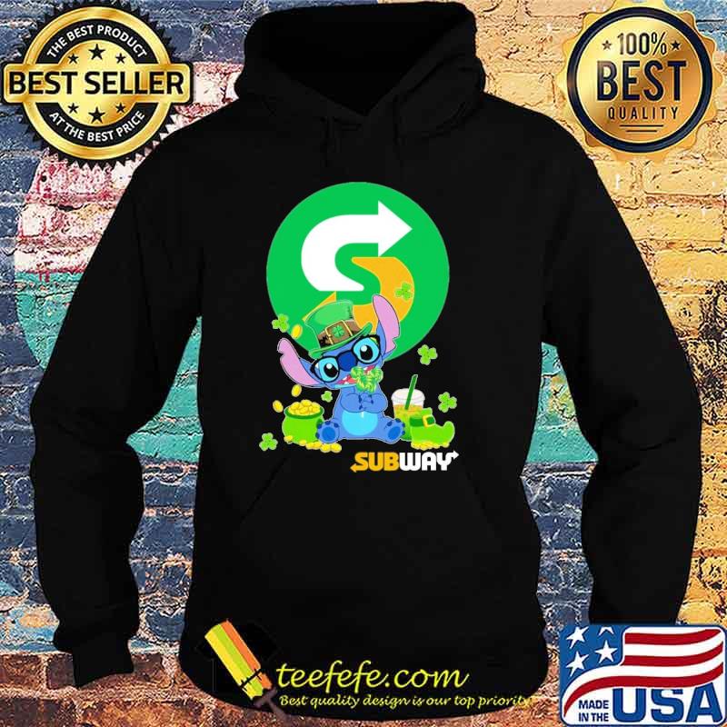 Stitch Subway St.Patrick's day shirt