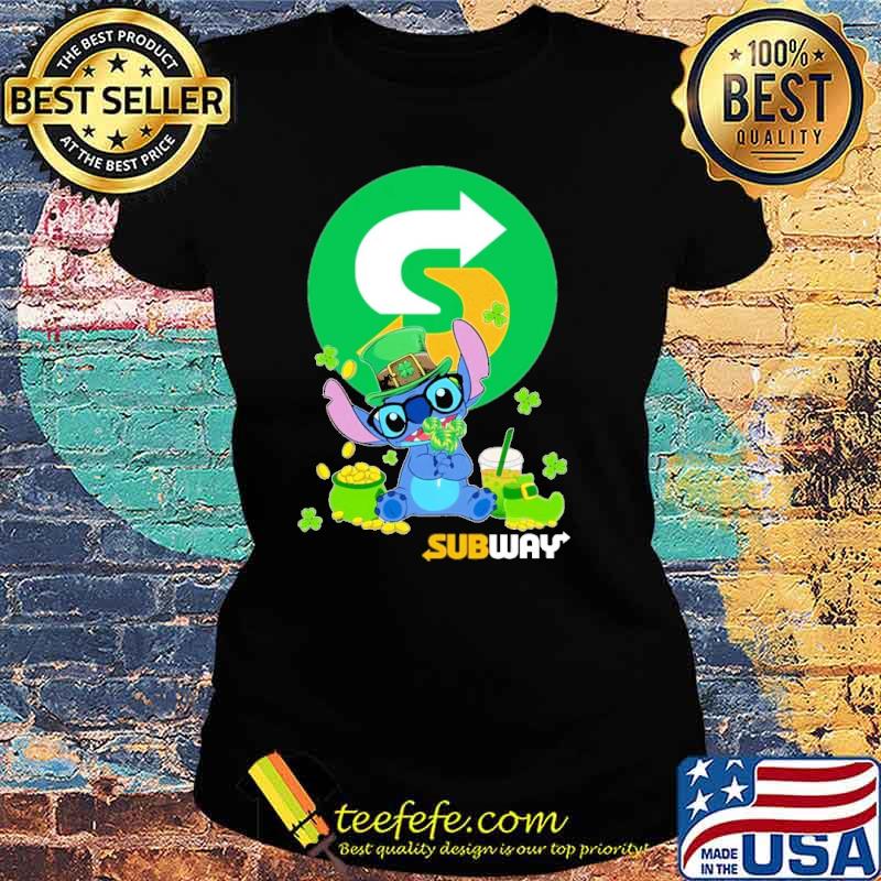 Stitch Subway St.Patrick's day s Ladies tee Stitch Subway St.Patrick's day s Ladies tee