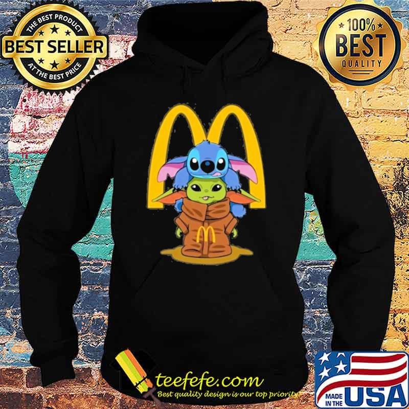 Stitch yoda MCDonald shirt Stitch yoda MCDonald shirt