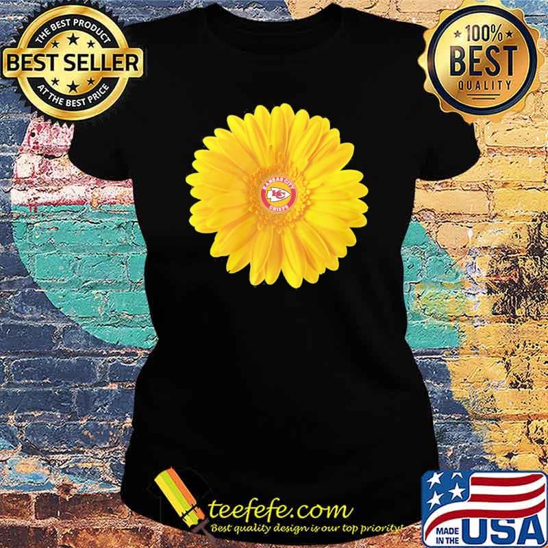 Sunflower Kansas city Chiefs s Ladies tee Sunflower Kansas city Chiefs s Ladies tee