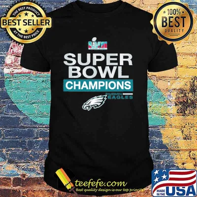 Super Bowl champions Philadelphia Eagles LVII shirt