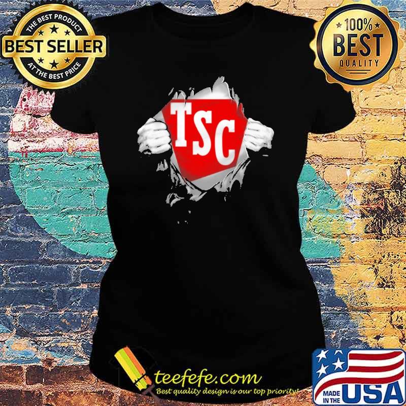 Super man Tractor Supply Co TSC s Ladies tee Super man Tractor Supply Co TSC s Ladies tee