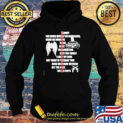 Supernatural Sammy you never give up on family ever shirt