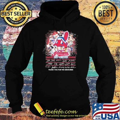 The Cleveland Indians 1915 forever thank you for the memories signatures shirt