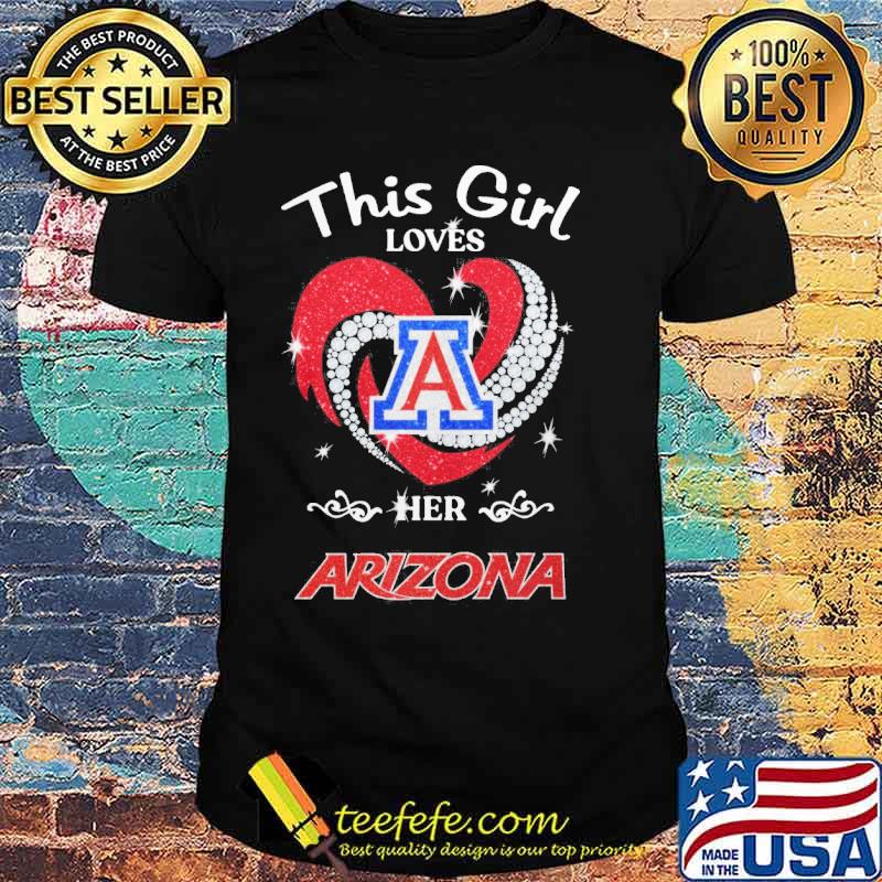 This girl loves here Arizona heart diamond s Unisex This girl loves here Arizona heart diamond s Unisex