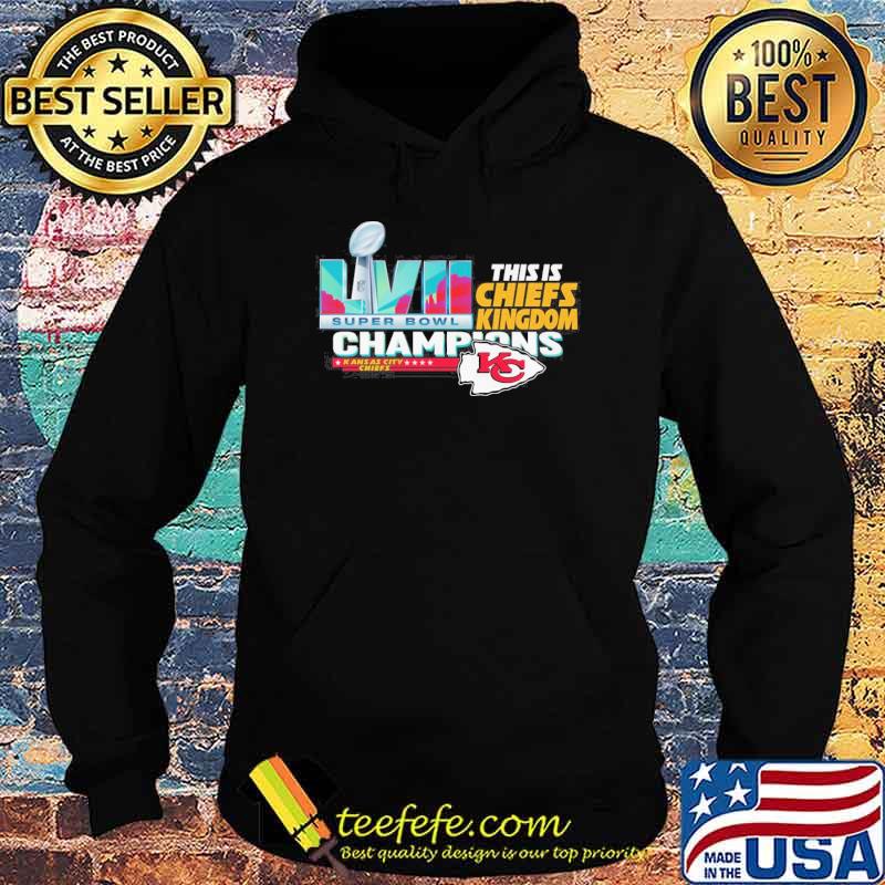 Chiefs Kingdom Super Bowl LVII Champions T-Shirt, hoodie, sweater, long  sleeve and tank top