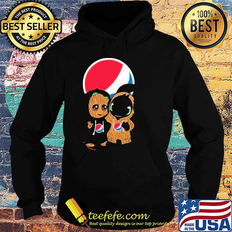 Toothless and groot Pepsi shirt