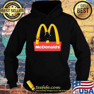 Toothless McDonald's logo shirt