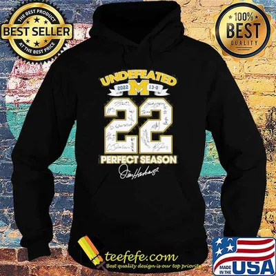Undefeated 2022 13-0 perfect season signature shirt