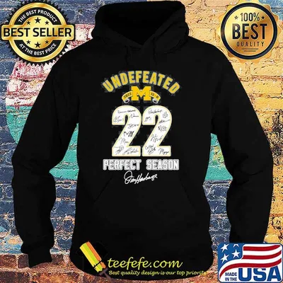 Undefeated 2022 perfect season 22 signatures shirt