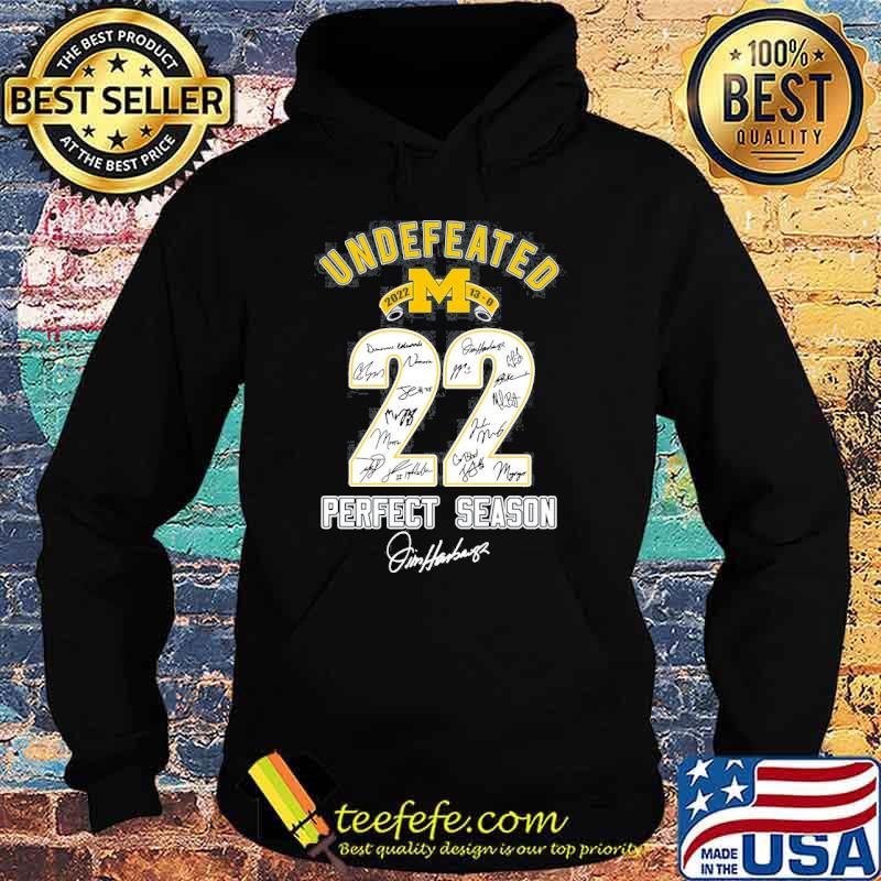 Undefeated 2022 perfect season 22 signatures shirt