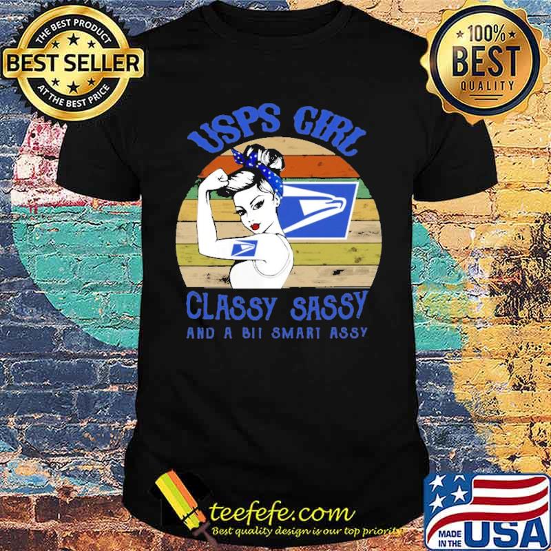 USPS girl classy sassy and a bit smart assy vintage s Unisex USPS girl classy sassy and a bit smart assy vintage s Unisex