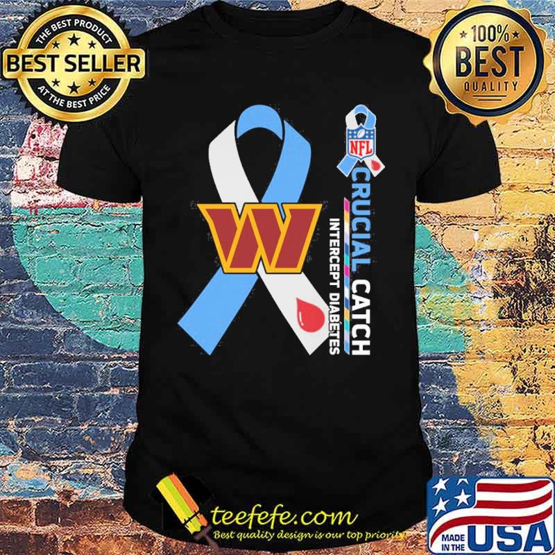 Washington Commanders Crucial catch intercept Diabetes NFL s Unisex Washington Commanders Crucial catch intercept Diabetes NFL s Unisex