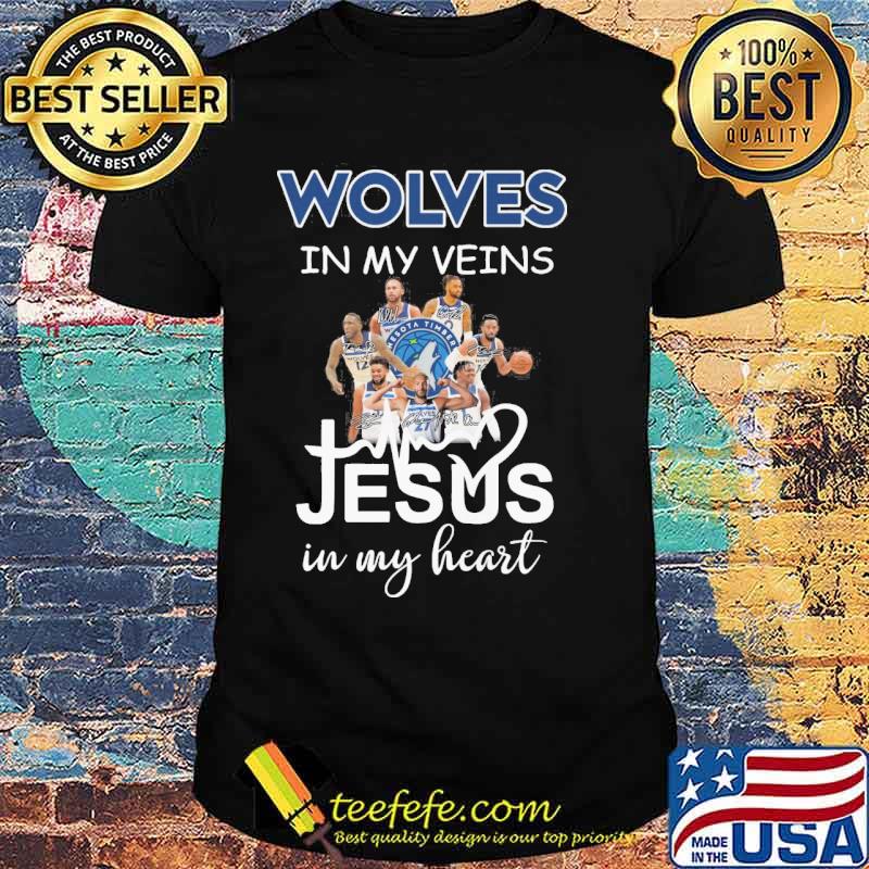 Wolves in my veins Jesus in my heart signatures s Unisex Wolves in my veins Jesus in my heart signatures s Unisex