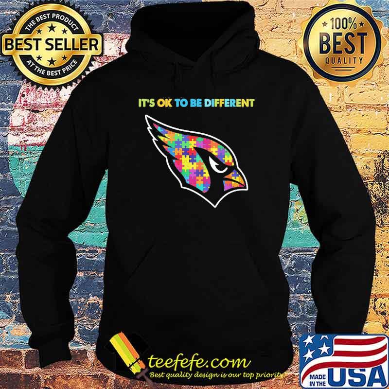 Arizona Cardinals it's ok to be different autism shirt