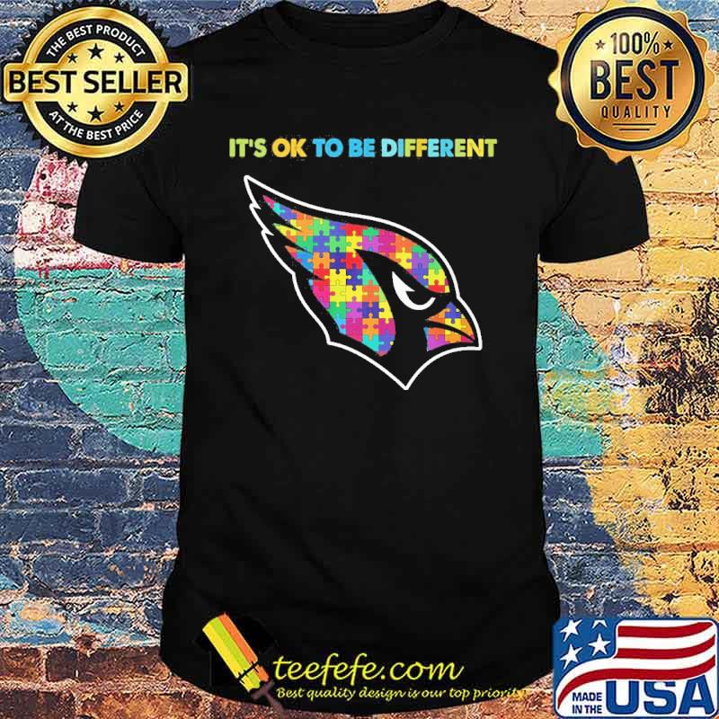 Arizona Cardinals it's ok to be different autism s Unisex Arizona Cardinals it's ok to be different autism s Unisex
