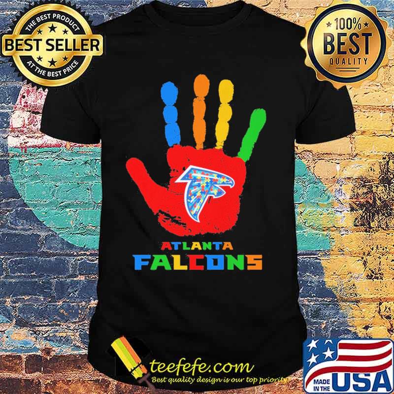 Atlanta Falcons Hand color autism s Unisex Atlanta Falcons Hand color autism s Unisex