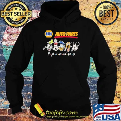 Auto parts friends Mickey Donald shirt