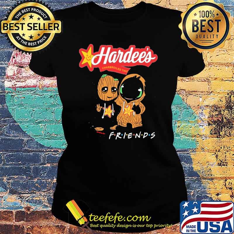 Awesome groot and toothless friends Hardee's s Ladies tee Awesome groot and toothless friends Hardee's s Ladies tee